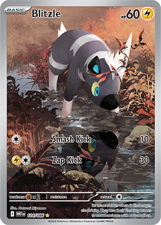 Blitzle White Flare (114/086)