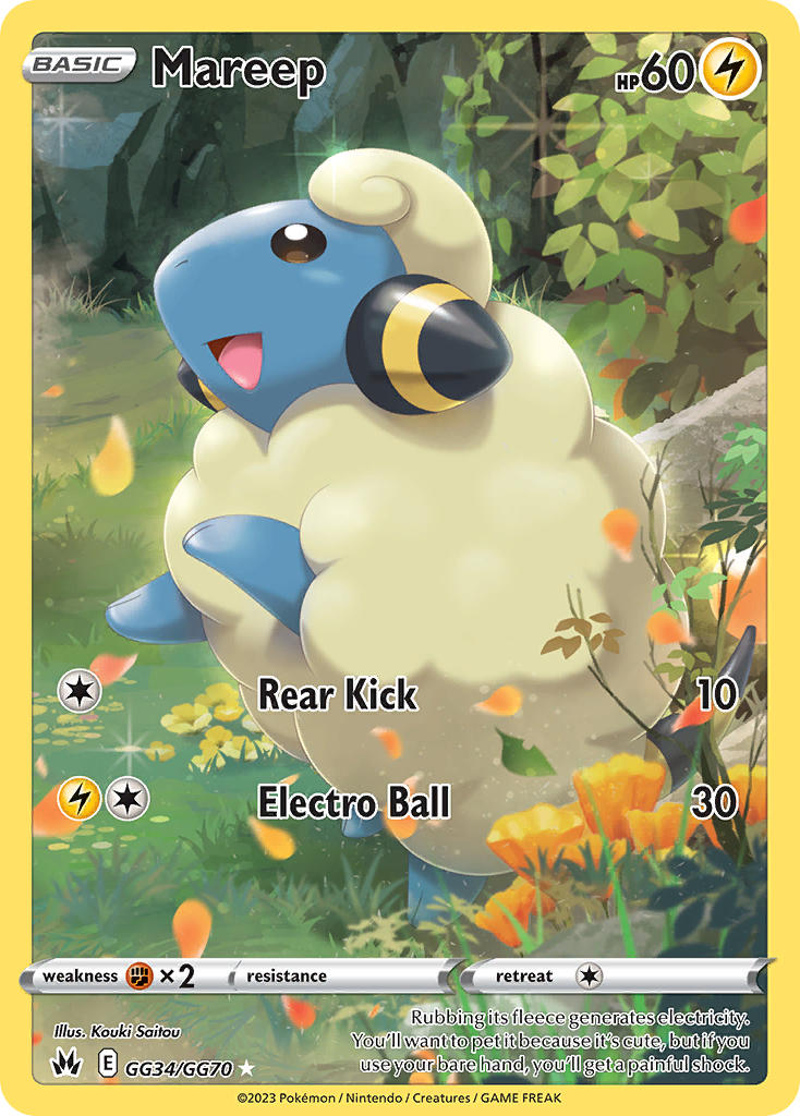 Mareep Crown Zenith (GG34/GG70)